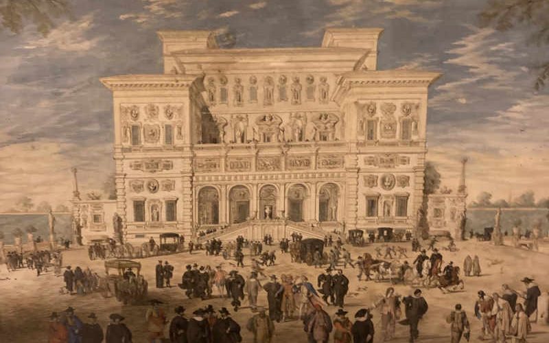 Roma Mia galerie Borghese Rome visite guidée dessin